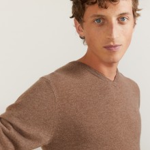 V-neck cashmere sweater - Benjamin