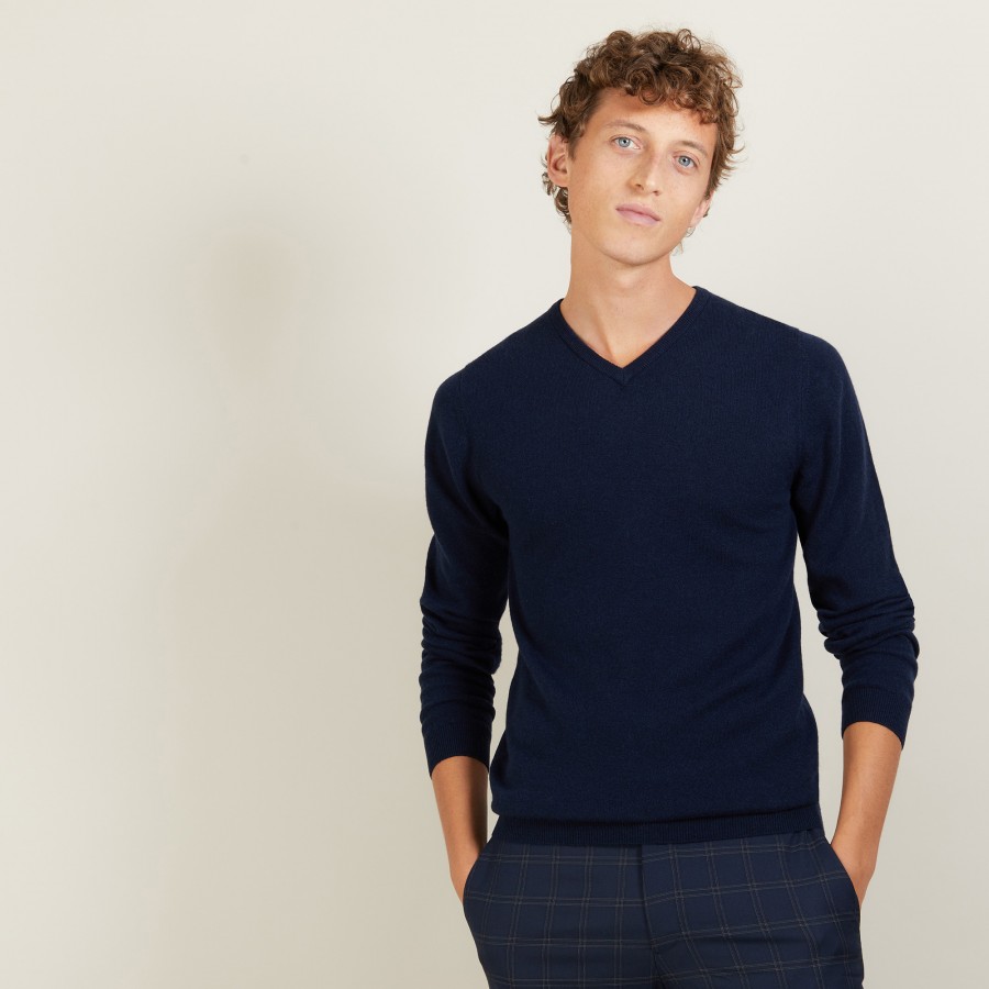 V-neck cashmere sweater - Benjamin