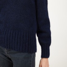 Pull col V en mohair - Gracy