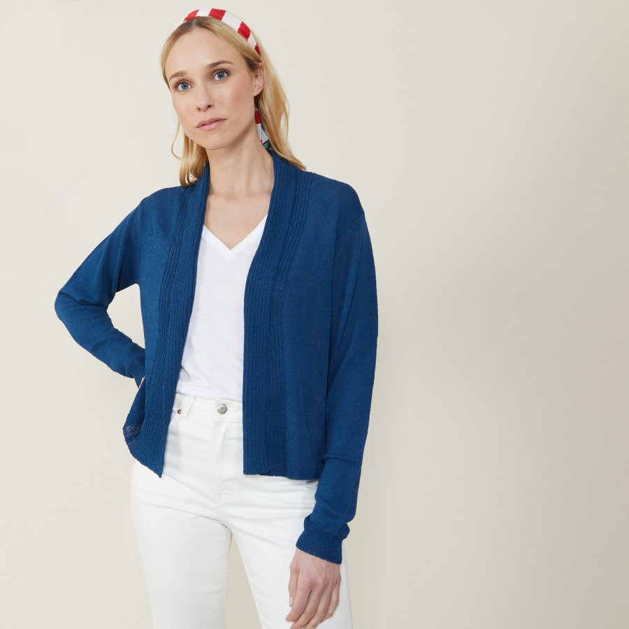Short jacket with shawl collar - Maddy