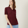 Polo manches courtes à motifs - Angie