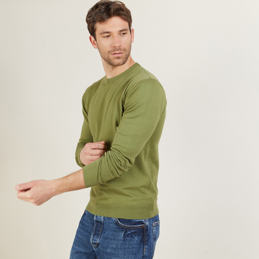 Cotton round neck sweater - Balboa