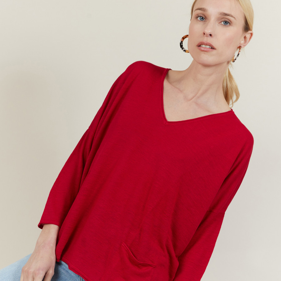 T SHIRT LIN FLAMME - BALOU
