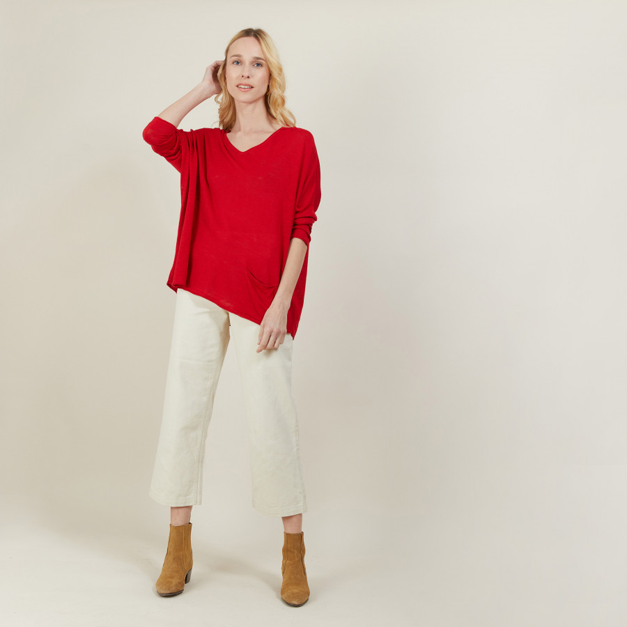 T SHIRT LIN FLAMME - BALOU