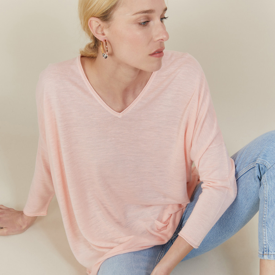T SHIRT LIN FLAMME - BALOU