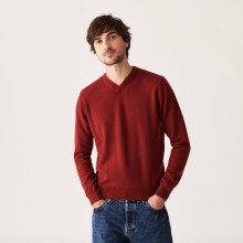 Cashmere V-neck sweater - Evann