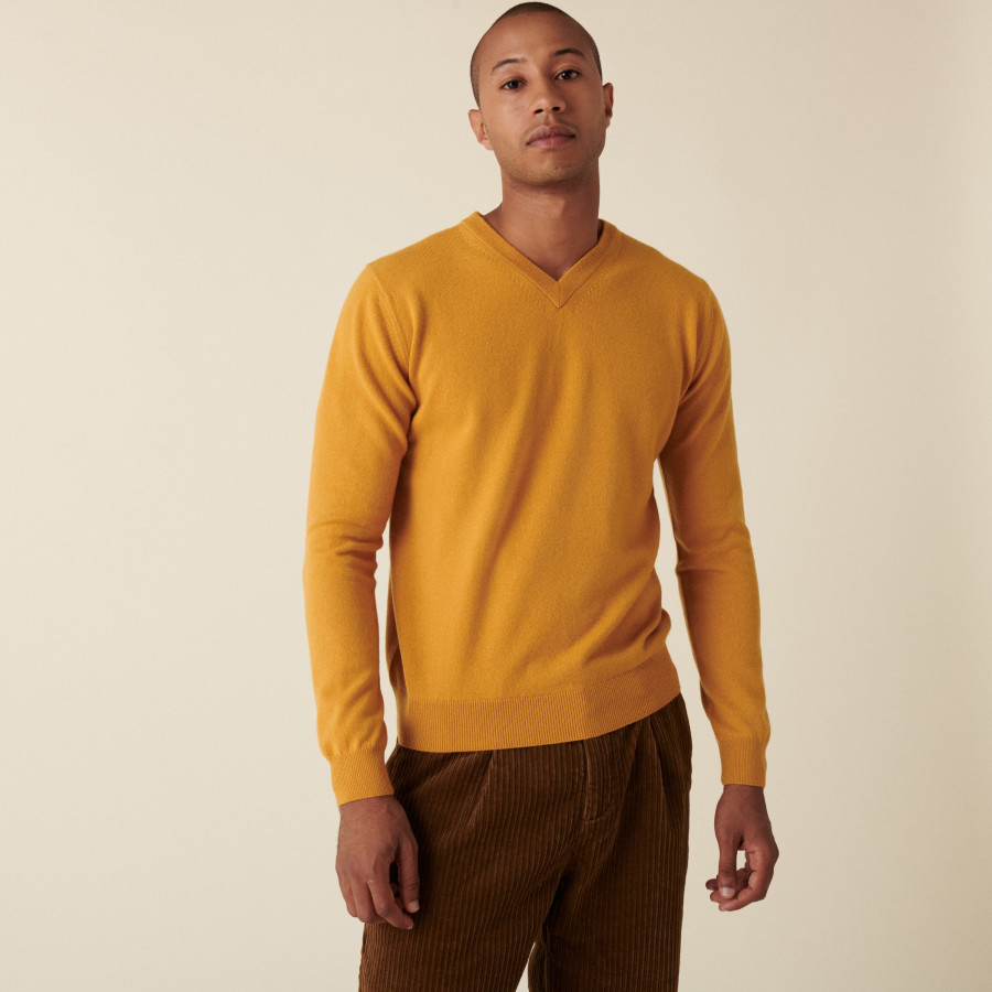 Cashmere V-neck sweater - Evann