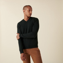 Cashmere V-neck sweater - Evann