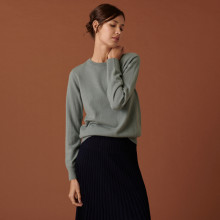 Round neck cashmere sweater - Abeline