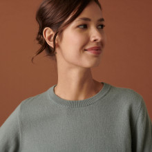 Round neck cashmere sweater - Abeline