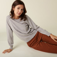 Round neck cashmere sweater - Abeline