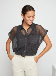 Chemise viscose manches courtes -Stacy
