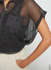 Chemise viscose manches courtes -Stacy