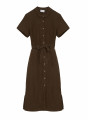 Robe chaine et trame 100% lin -Tori