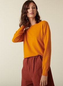 Round neck cashmere sweater - Abeline