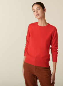 Round neck cashmere sweater - Abeline