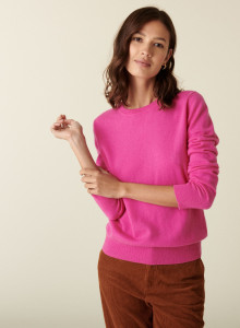 Round neck cashmere sweater - Abeline