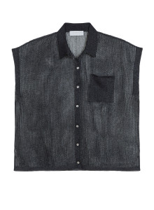 Chemise viscose manches courtes -Stacy