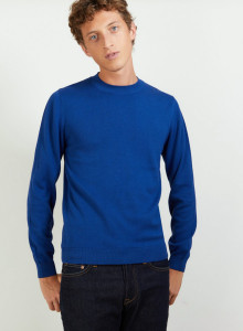 Pull col rond en coton cachemire - Burton