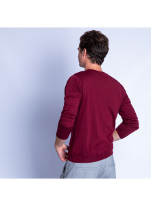 Gilet en laine mérinos Falco 6350 glace - 11 gris clair
