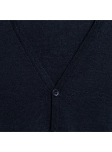 Gilet en laine mérinos Falco 6350 glace - 11 gris clair