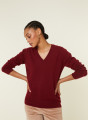 Pull col V en cachemire - Abel