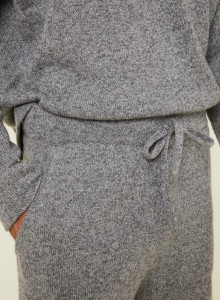 Pantalon avec poches en cachemire et laine recyclés - Fabri