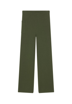 Pantalon avec poche en laine mérinos - Gaetane