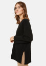 Pull ample à fentes en cachemire et laine recyclés - Darius
