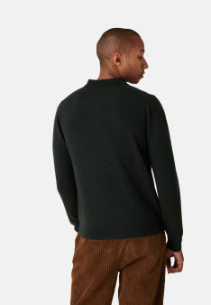 Cashmere polo neck sweater - Emerson