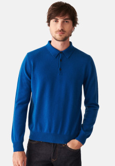 Cashmere polo neck sweater - Emerson