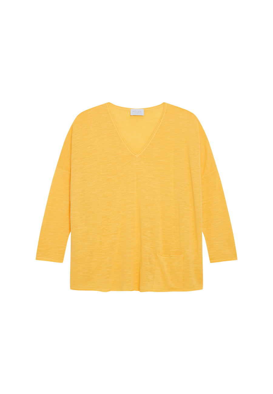 Loose-fit slub linen T-shirt - Balou