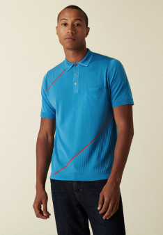 Polo en Fil Lumière bicolore - Daly