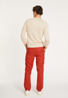 Pull col rond en 100% laine mérinos - Bardem