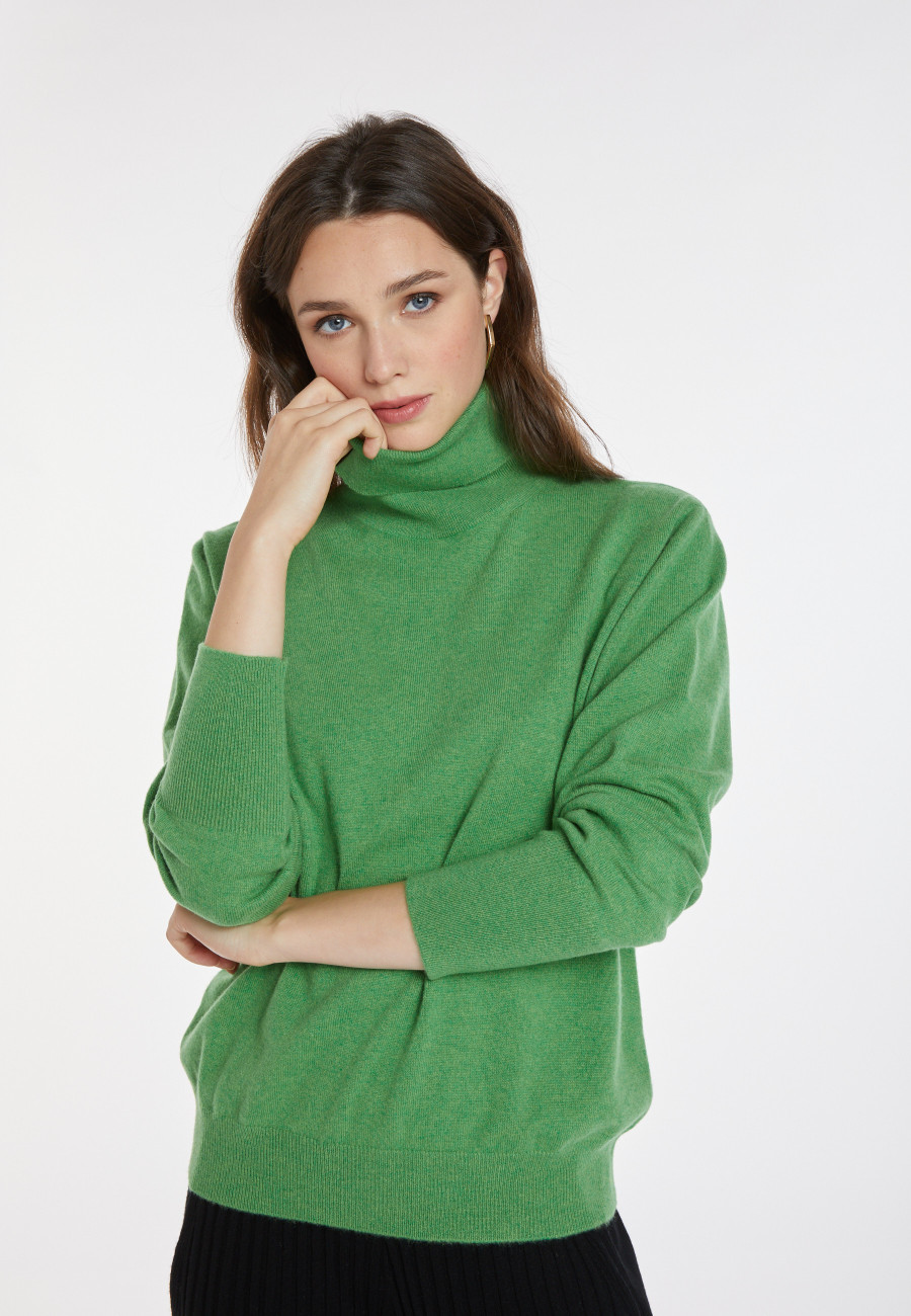 Cashmere turtleneck sweater - Anabelle