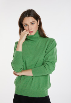 Cashmere turtleneck sweater - Anabelle