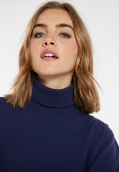 Cashmere turtleneck sweater - Anabelle