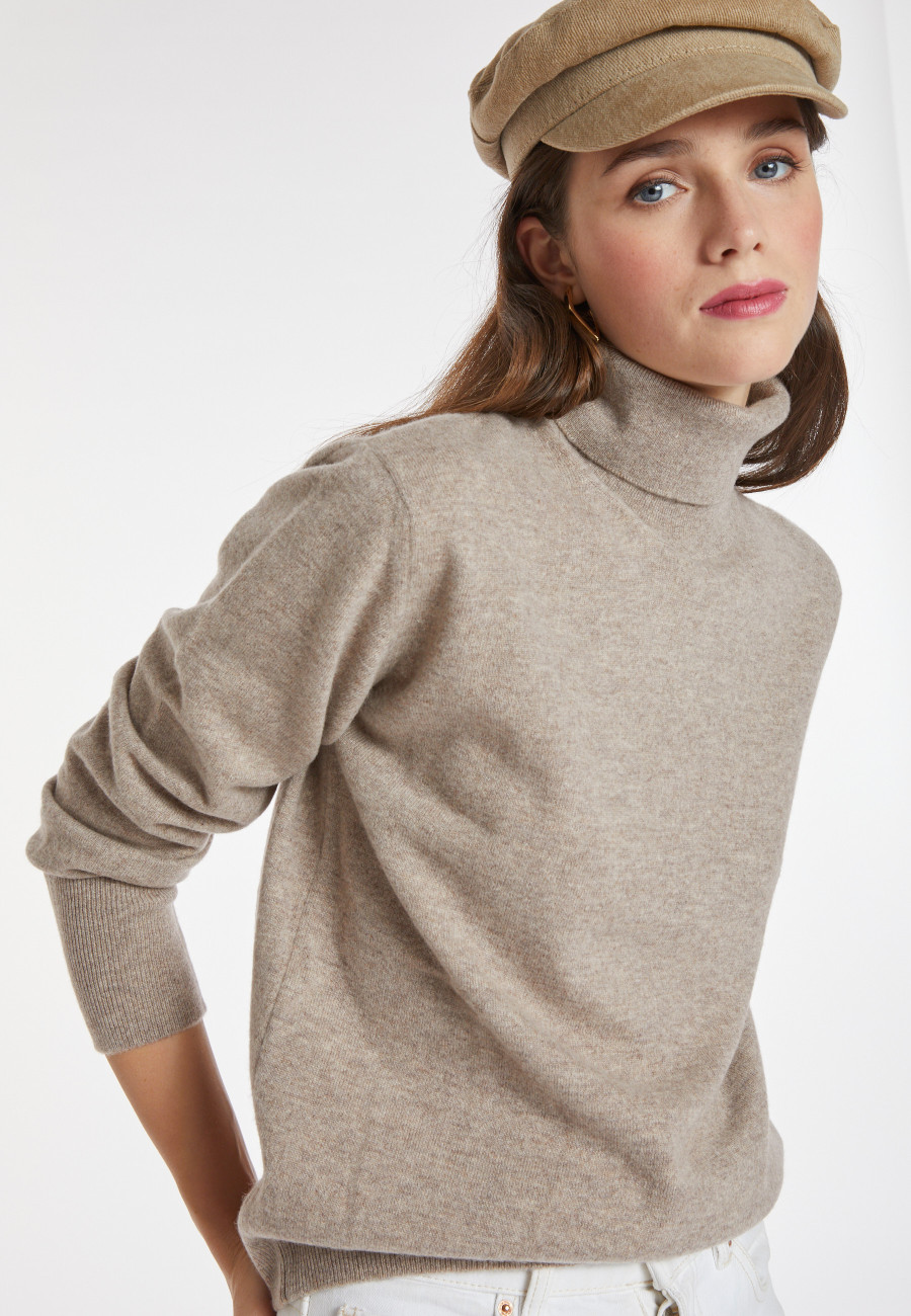 Cashmere turtleneck sweater - Anabelle