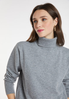 Cashmere turtleneck sweater - Anabelle