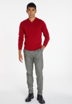 Cashmere V-neck sweater - Evann