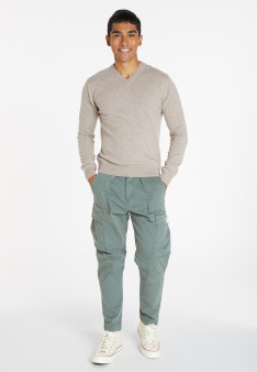 Cashmere V-neck sweater - Evann