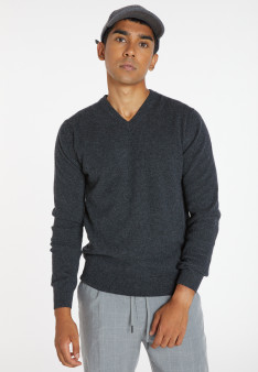 Cashmere V-neck sweater - Evann