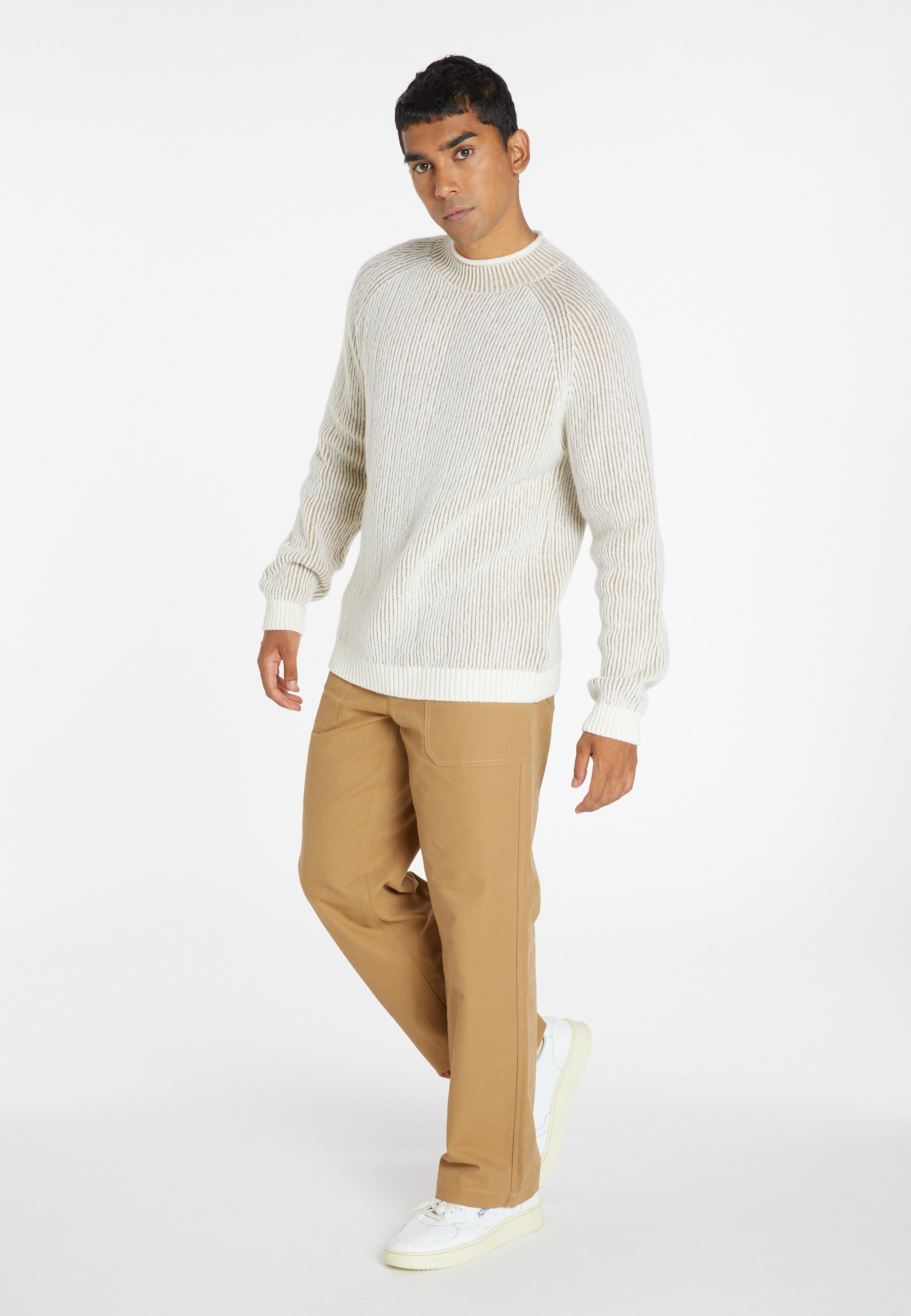 Chubby knit sweater in wool and cashmere - Sacha