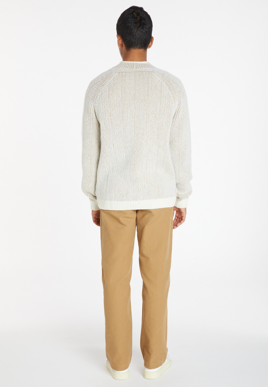 Chubby knit sweater in wool and cashmere - Sacha