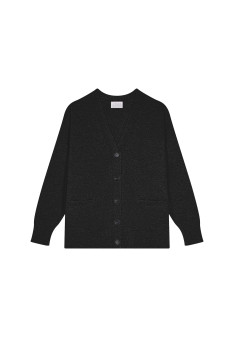 Button-down cashmere cardigan with pockets - Ariel