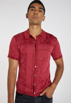 Fil Lumière patterned polo shirt - Aaron