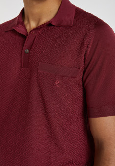 Polo Fil Lumière à motifs - Albin