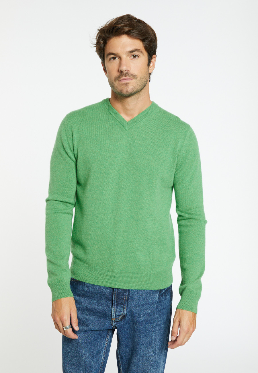 Cashmere V-neck sweater - Evann