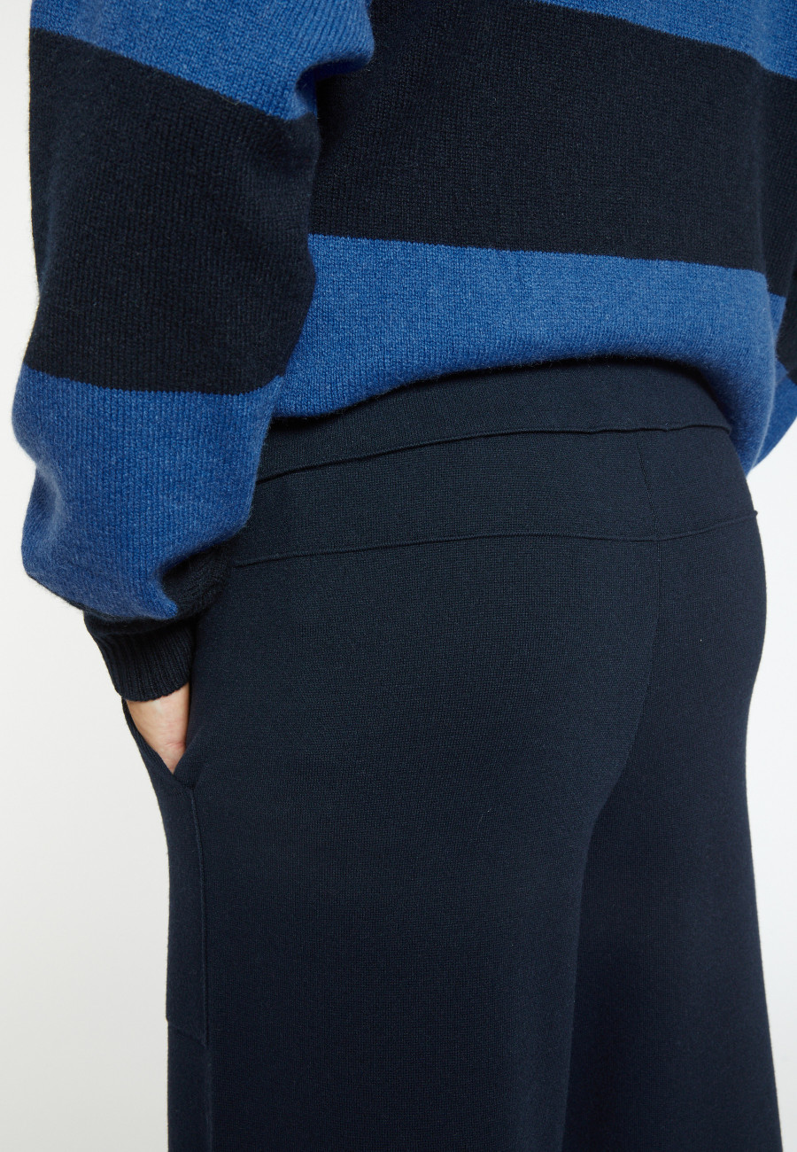 Pantalon à poches en laine mélangée - Silas