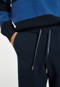 Pantalon à poches en laine mélangée - Silas